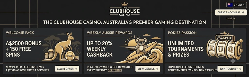 The Clubhouse login Australia
